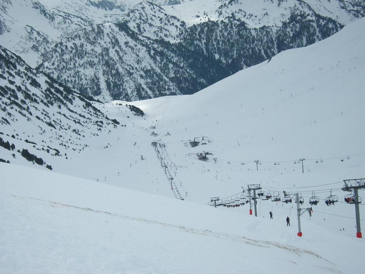 Appartement Pieds Des Pistes Saint-Lary-Soulan Bagian luar foto